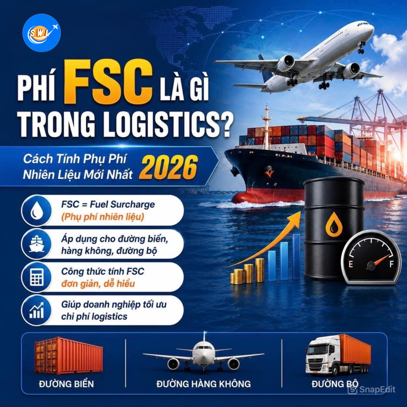 What Is FSC in Logistics? Latest Fuel Surcharge Calculation Methods