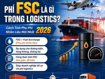 Phí FSC Là Gì Trong Logistics? Cách Tính Phụ Phí Nhiên Liệu 