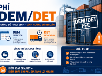 DEM AND DET IN LOGISTICS: WHAT ARE THEY? HOW TO DISTINGUISH AND OPTIMIZE COSTS