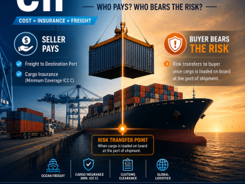 CIF Incoterms 2020 là gì? Phân tích chi tiết và trách nhiệm của người bán – người mua