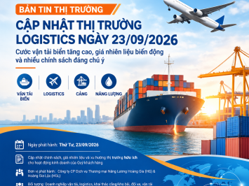 LOGISTICS MARKET UPDATE – SEPTEMBER 23, 2026: HIGH SEA FREIGHT RATES AND VOLATILE FUEL PRICES