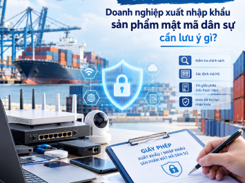 Nghị định 341/2026/NĐ-CP: Doanh nghiệp xuất nhập khẩu sản phẩm mật mã dân sự cần lưu ý gì?
