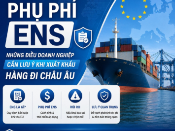ENS SURCHARGE – WHAT BUSINESSES NEED TO KNOW WHEN EXPORTING GOODS TO EUROPE
