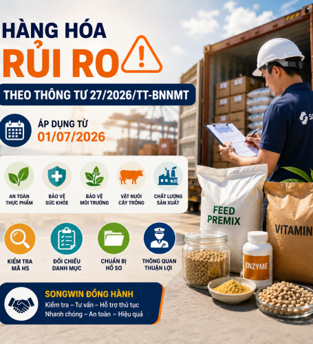 Risk Goods List under Circular 27/2026/TT-BNNMT: What Importers Need to Know