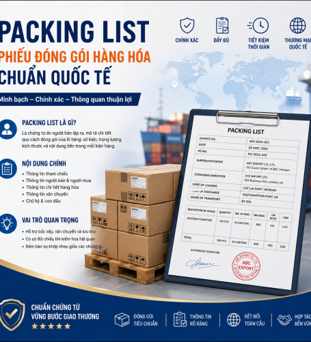 What is a Packing List? Detailed Contents of an International Standard Packing List