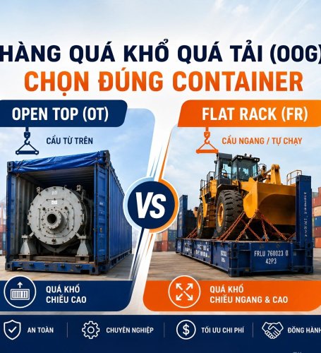 Distinguishing Flat Rack and Open Top Containers in Oversized Cargo Transportation