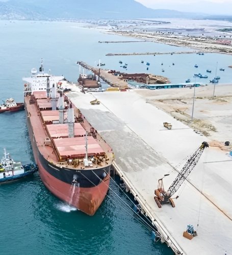 Ninh Thuan's Trung Nam Ca Na int’l port hits milestone of 1 million tonnes